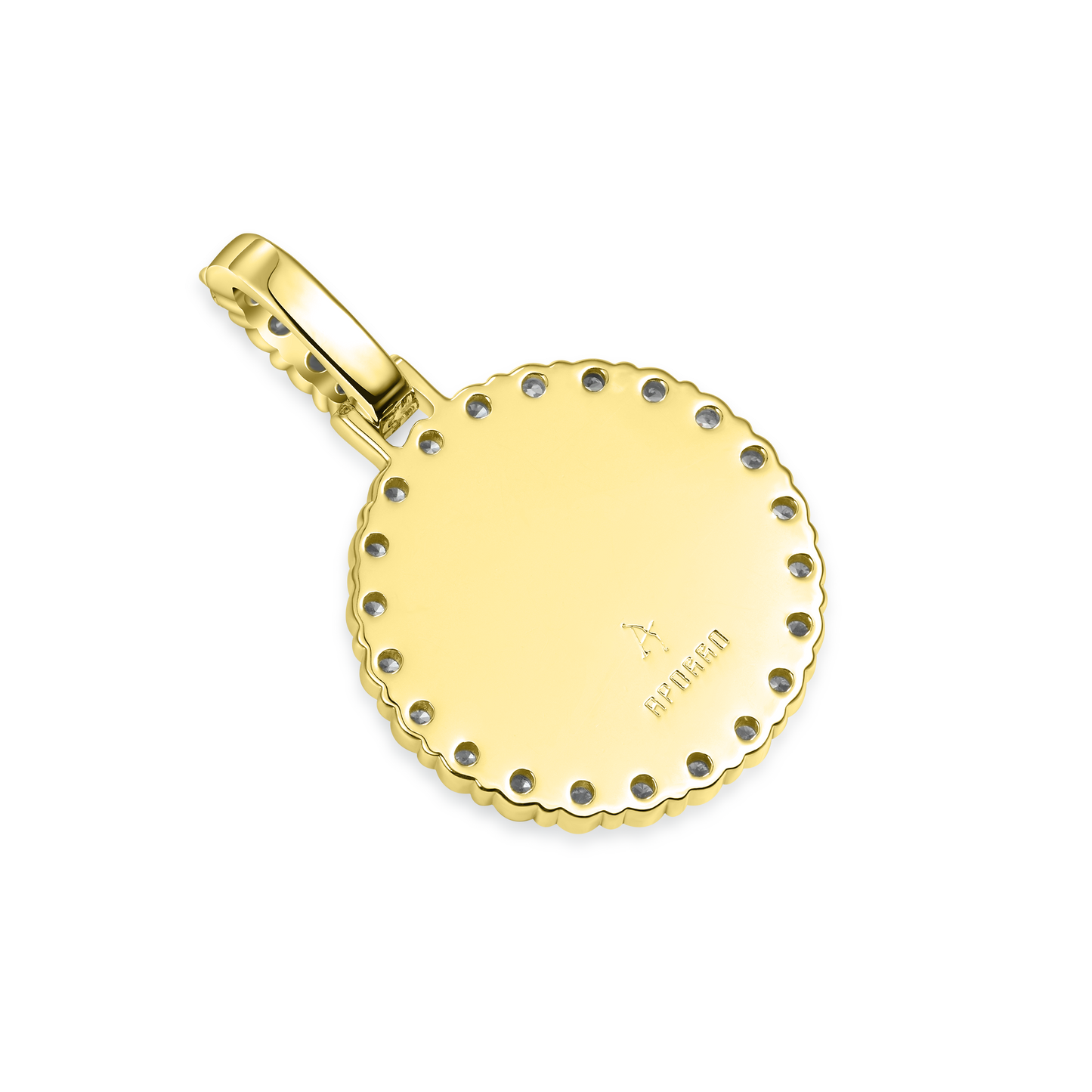 YT aporro Custom Round Photo Pendant