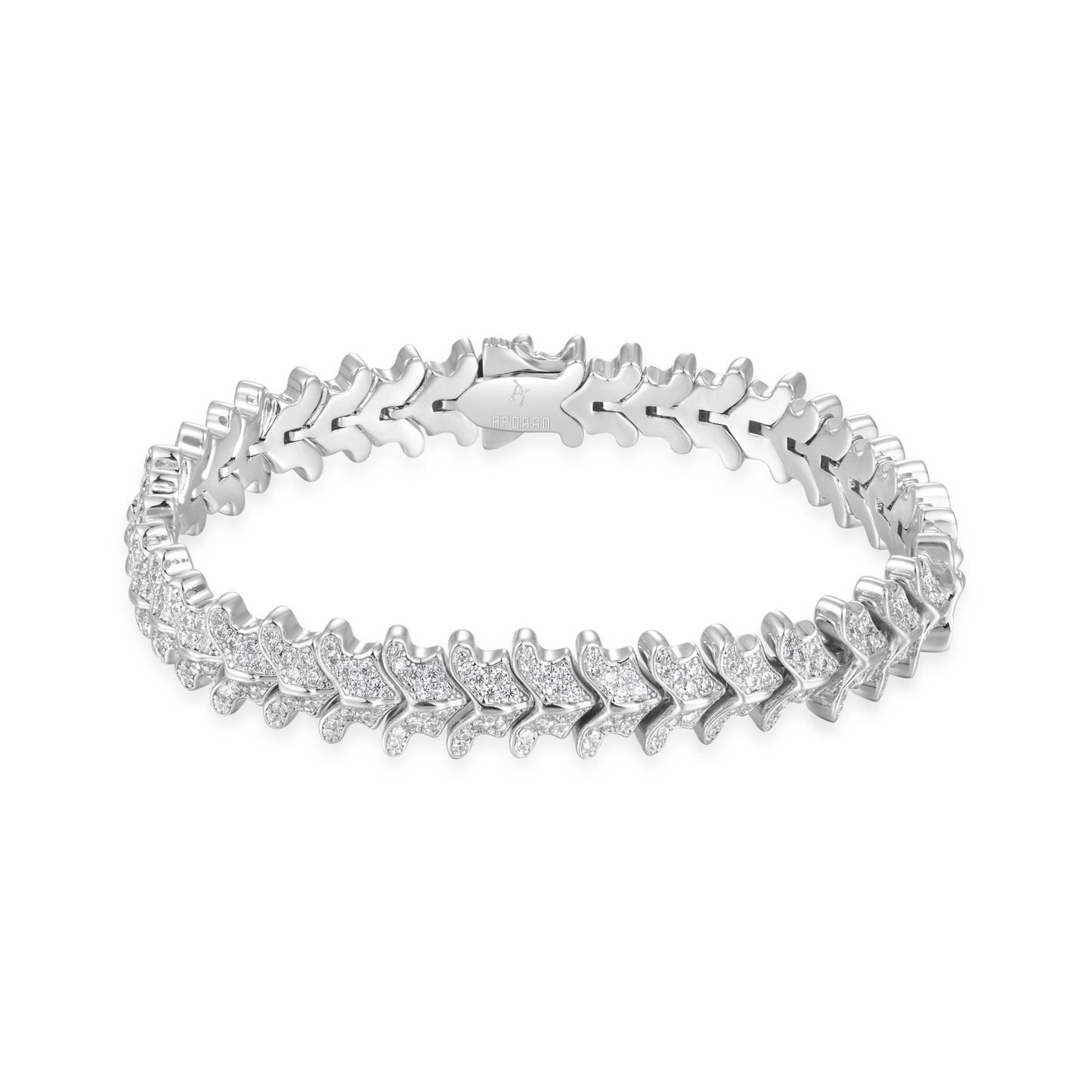 YT Aporro Iced Spine Bracelet - 12mm