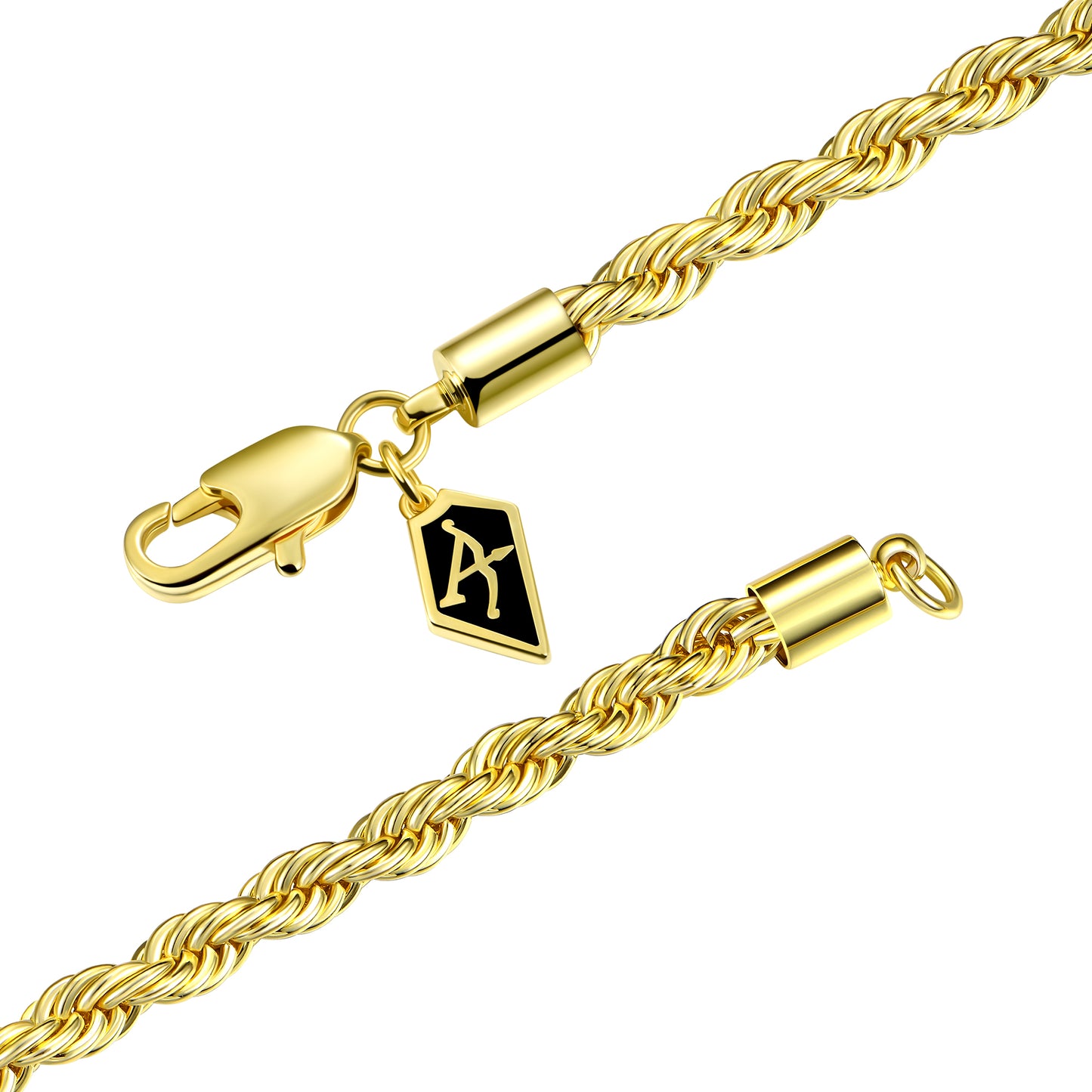 YT APORRO Rope Bracelet - Yellow Gold