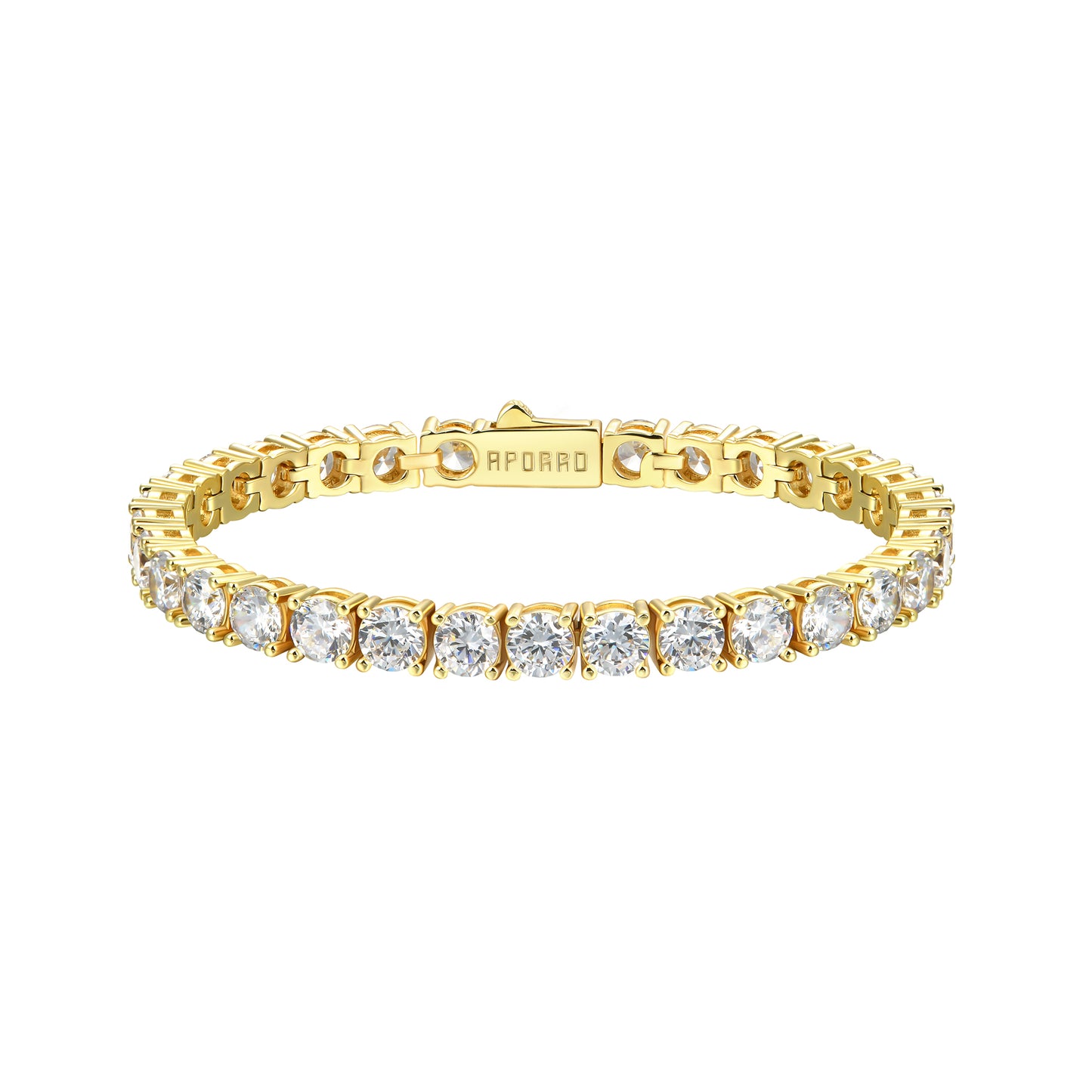 YT Aporro Iced Tennis Bracelet - 5mm